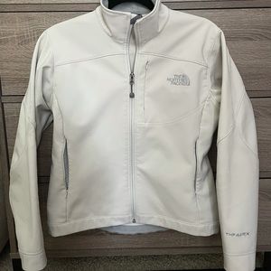 North Face TNF APEX Jacket Size Small White